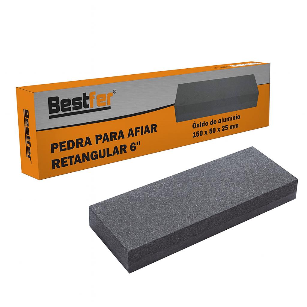 Pedra Para Afiar Retangular Bestfer