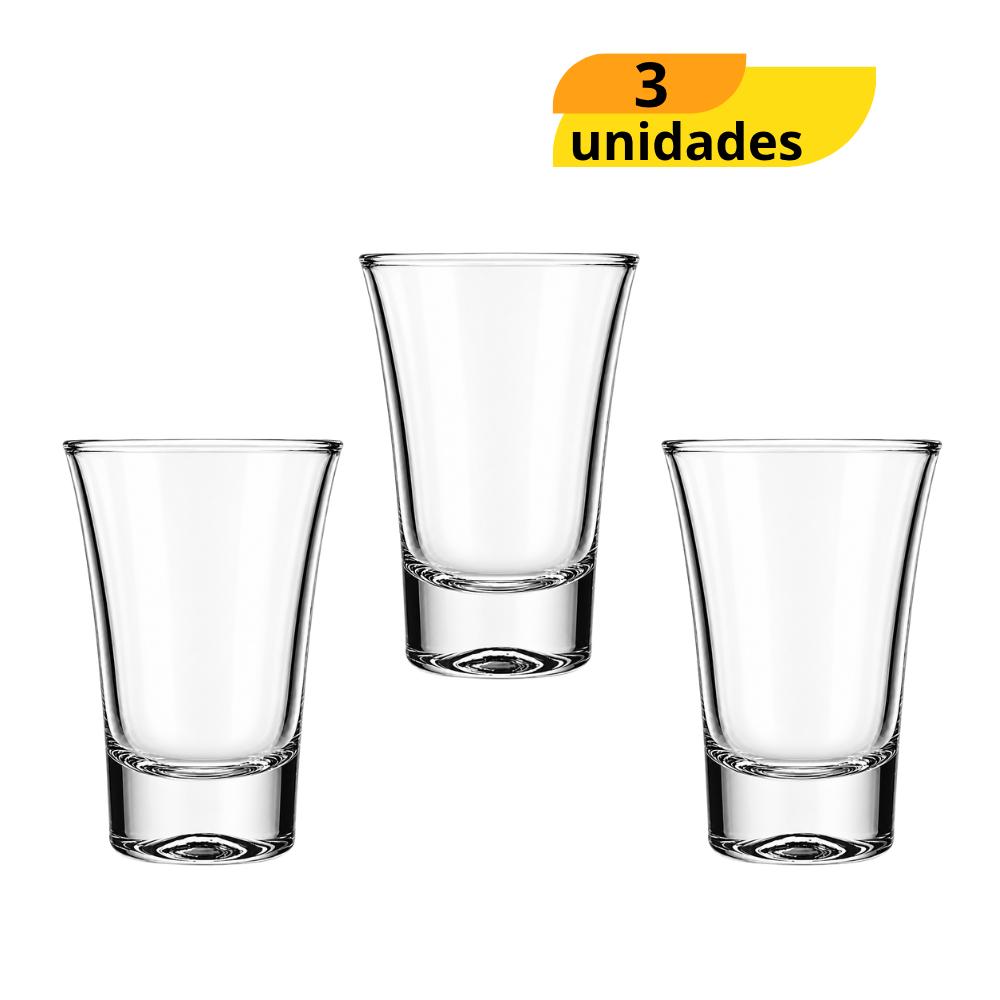Copo Olé Dose 60ml Nadir - Cx 3 Unidades