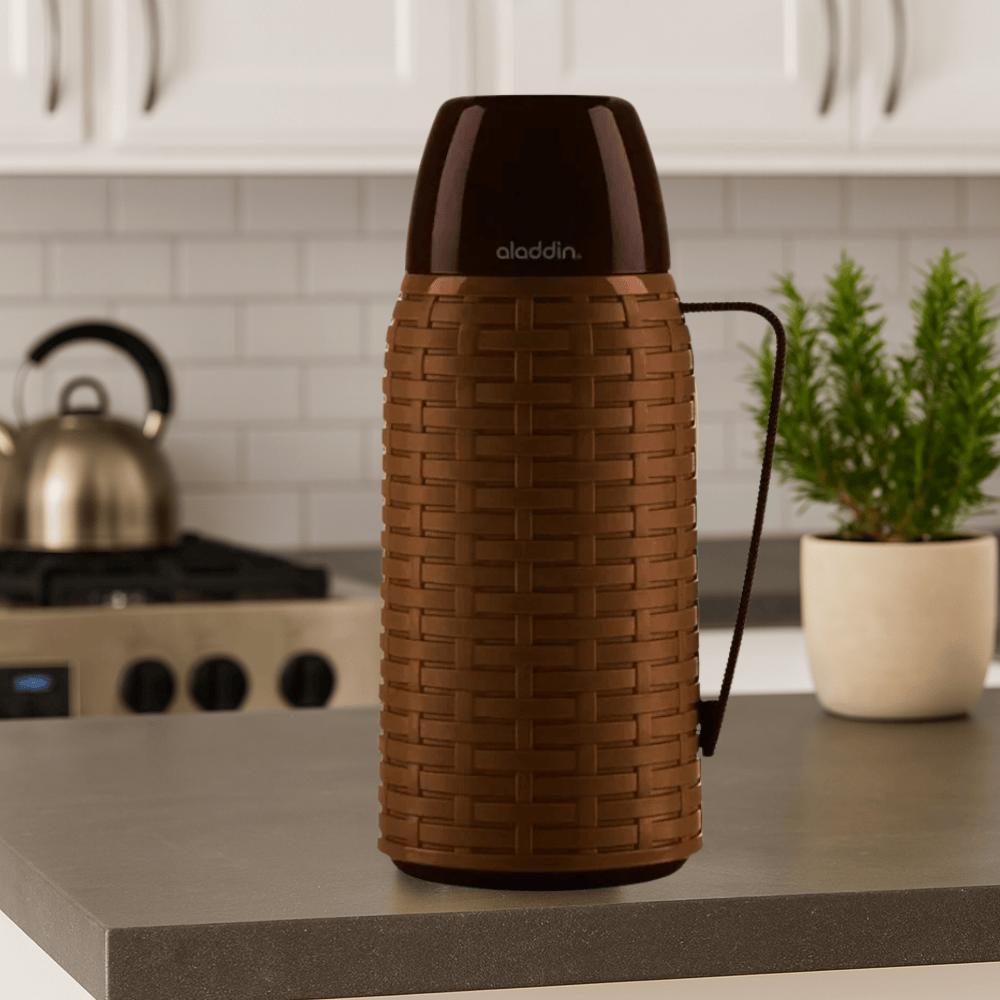 Garrafa Termica Rattan Soft 1Lt Aladdin