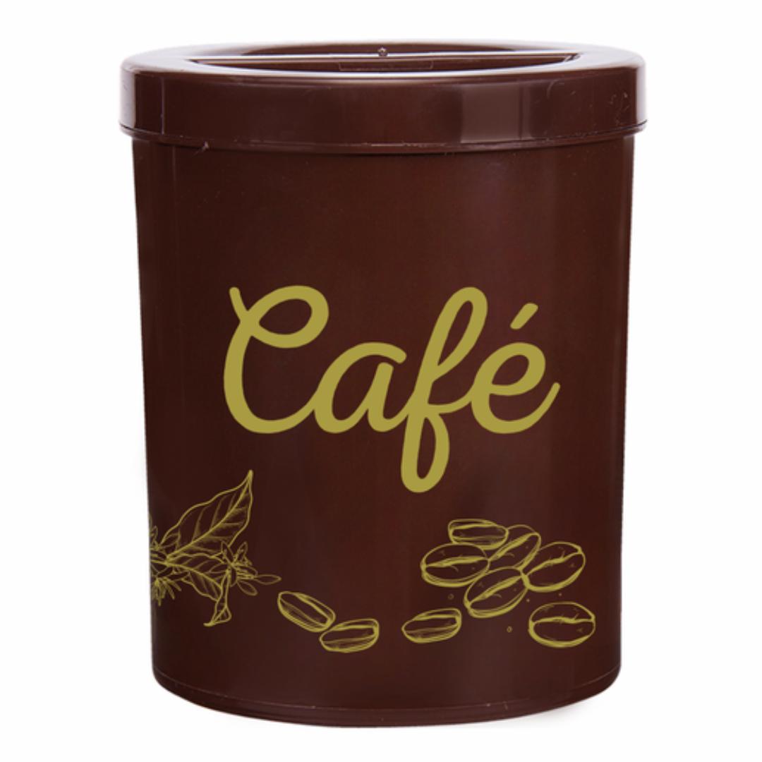 Porta Café 2,3L Marrom Alves