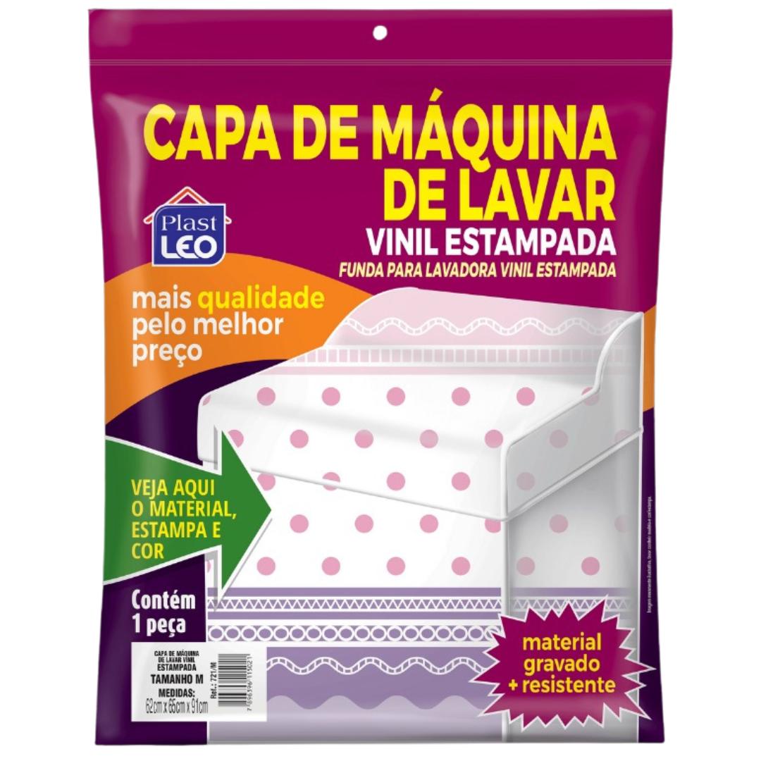 Capa Maq Lavar Estamp Plast-Leo