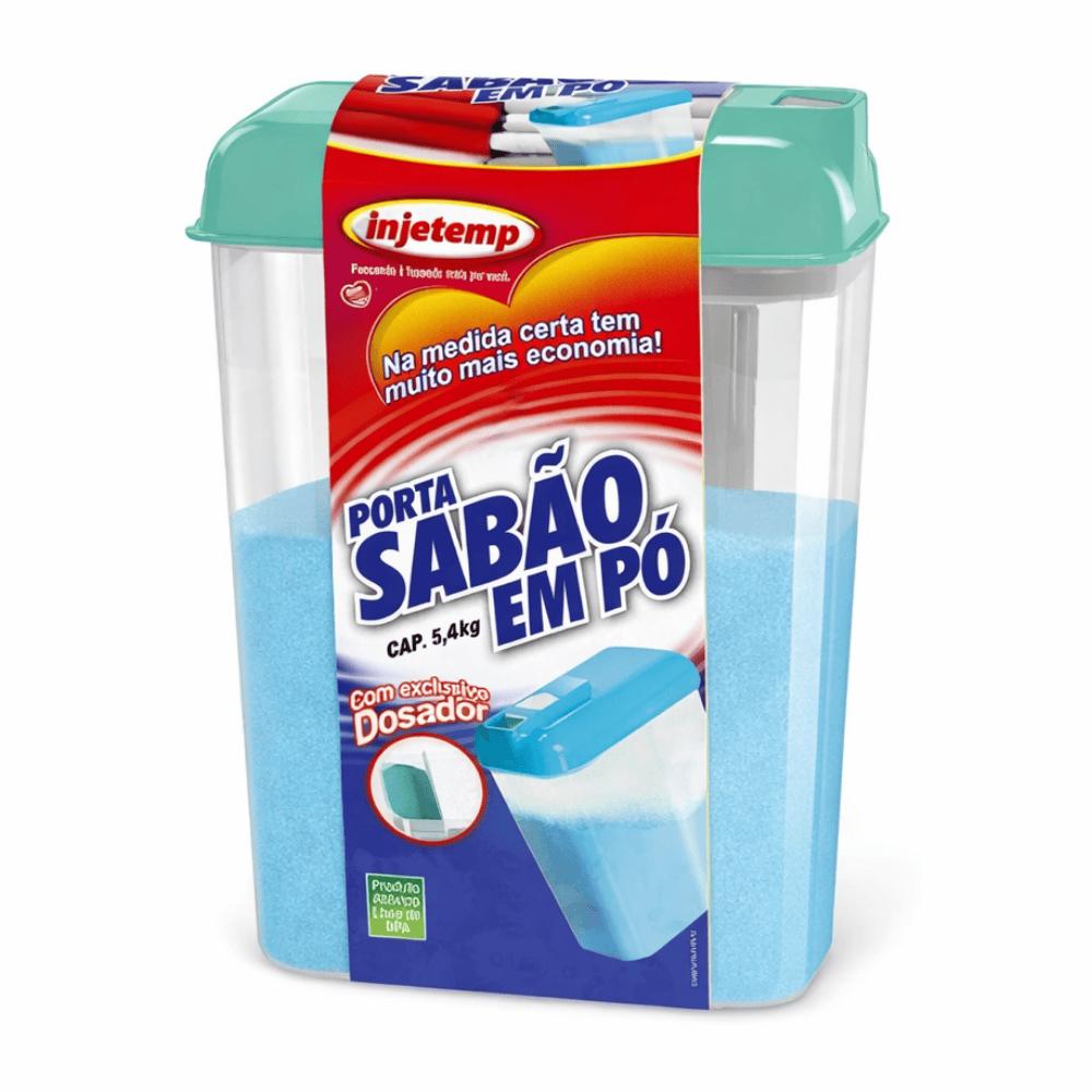 Porta Sabão 1,6Kg C/Dosador Injetemp