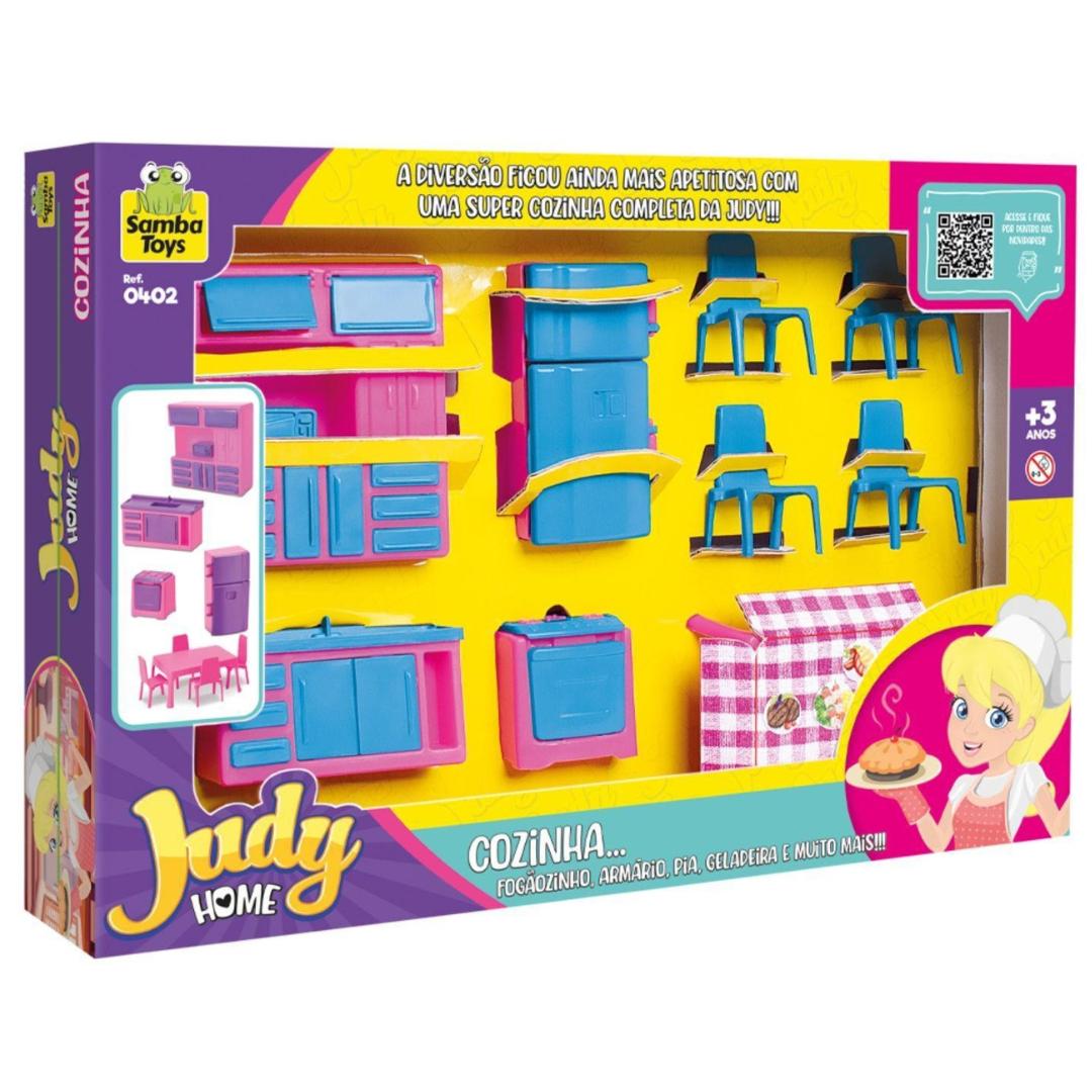 Coleção Judy Home Cozinha Samba Toys