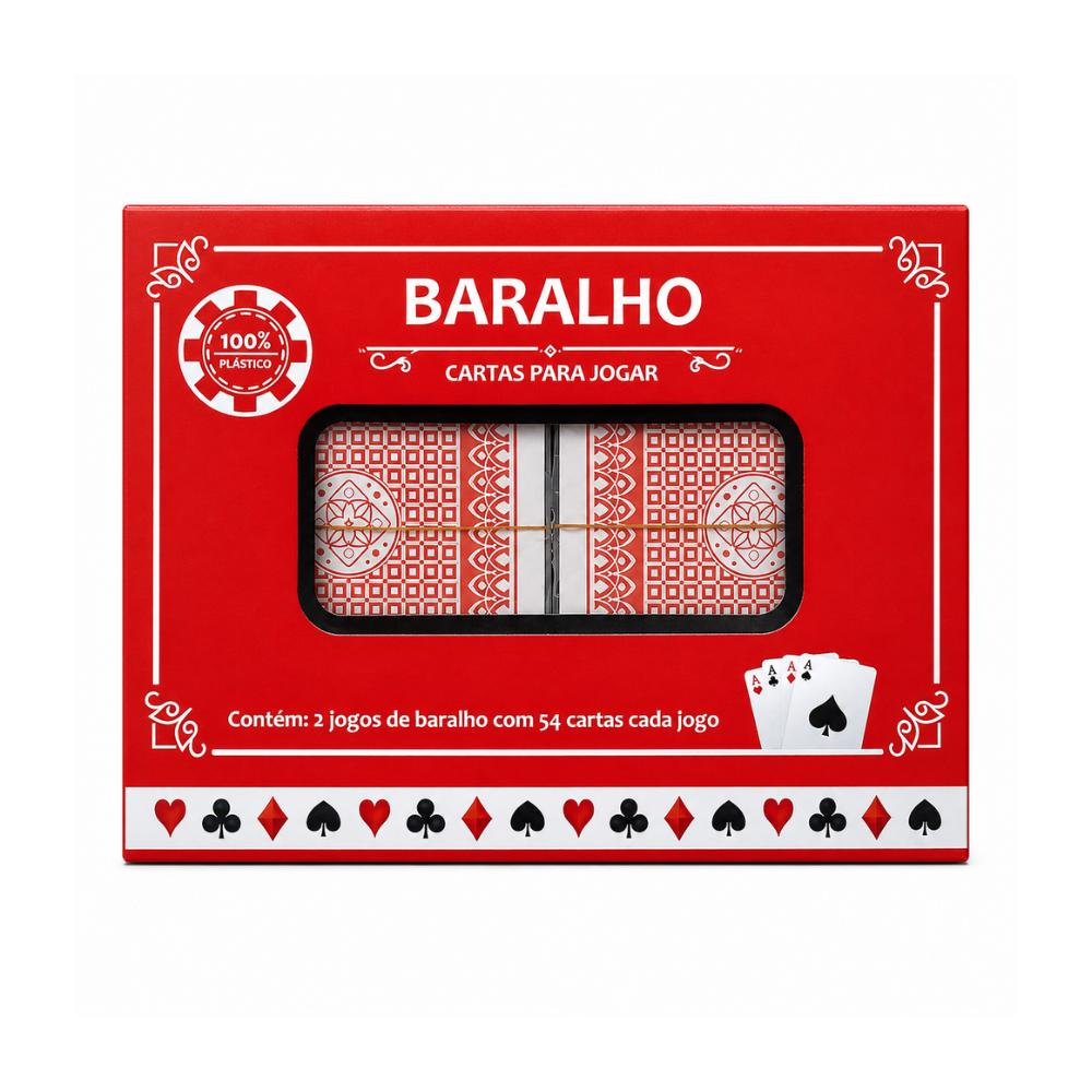 Carta Baralho Plast Imporiente Im42023