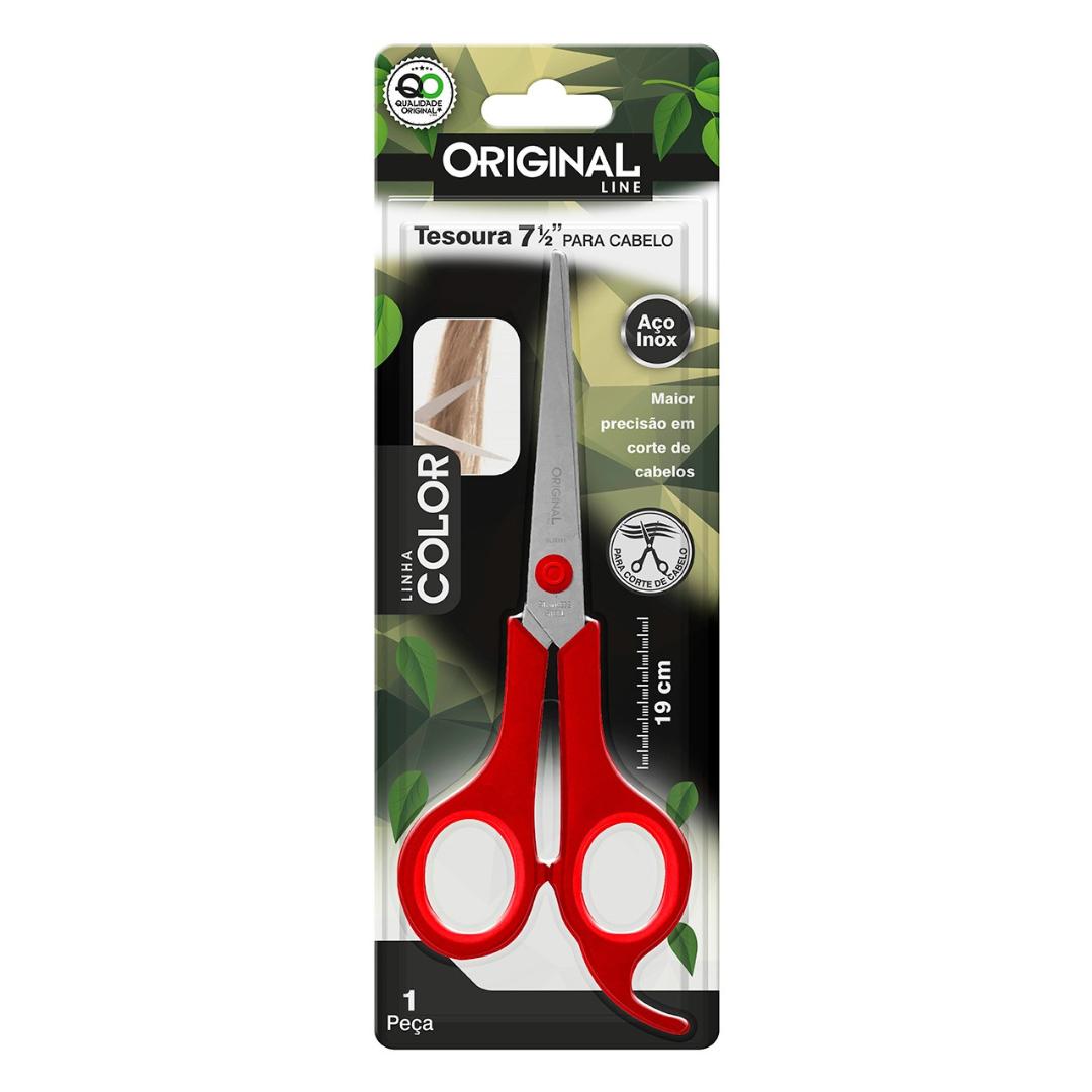 Tesoura 7 1/2 Color Para Cabelo Original Line