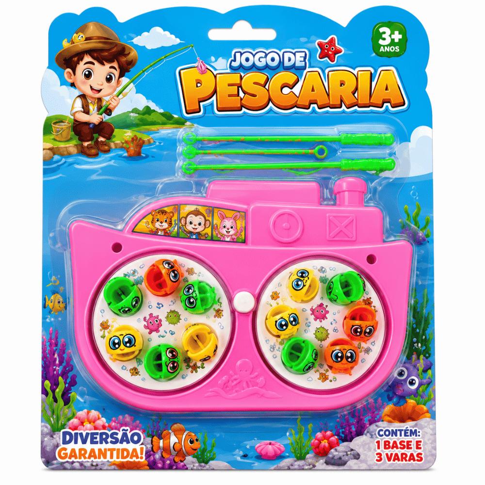 Mini Jogo de Pescaria Duplo Arktoys