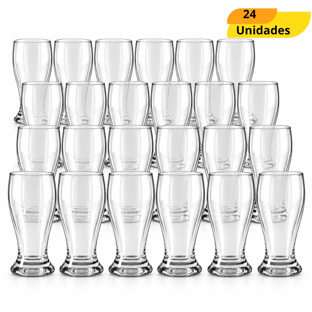 Copo Munich Tulipa 300Ml Cerveja Nadir - Cx 24 Unidades