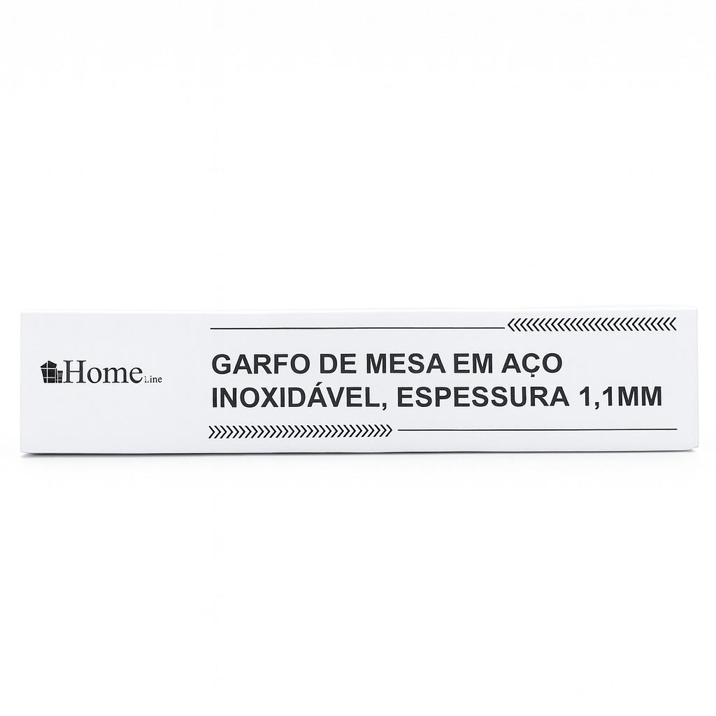 Garfo De Mesa Recife Inox Chazak  - Cx 12 Unidades