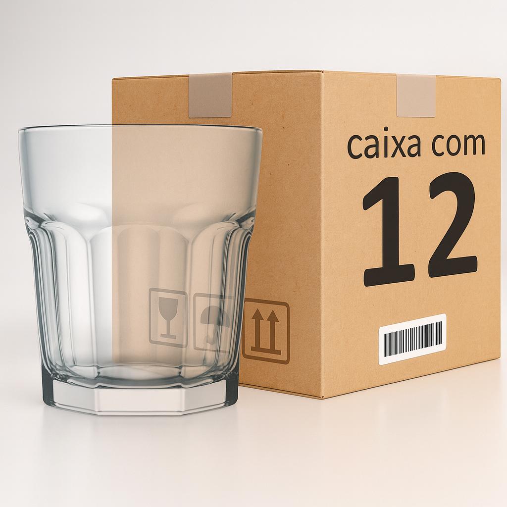 Copo Bristol Rocks 320Ml Nadir - Cx 12 Unidades