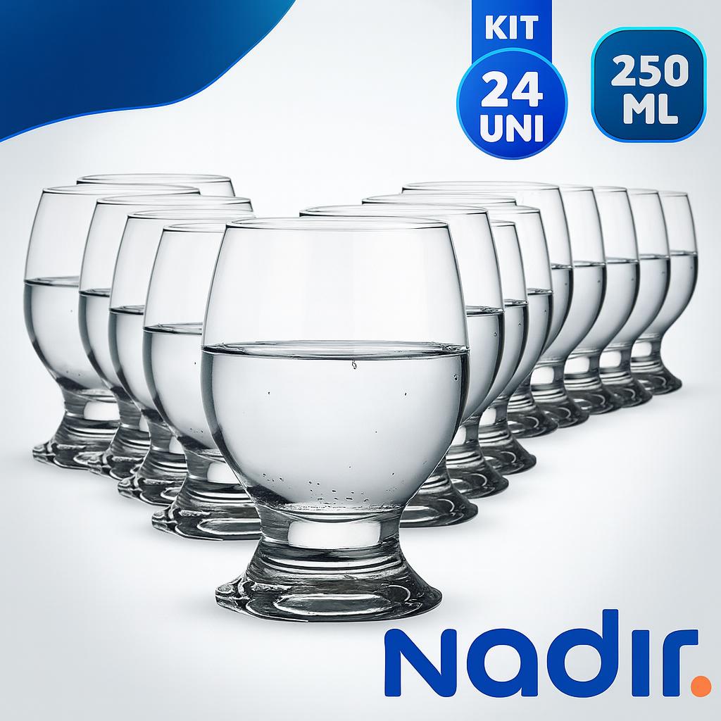 Taça Vinho Nadir 7402 - Cx 24 Unidades