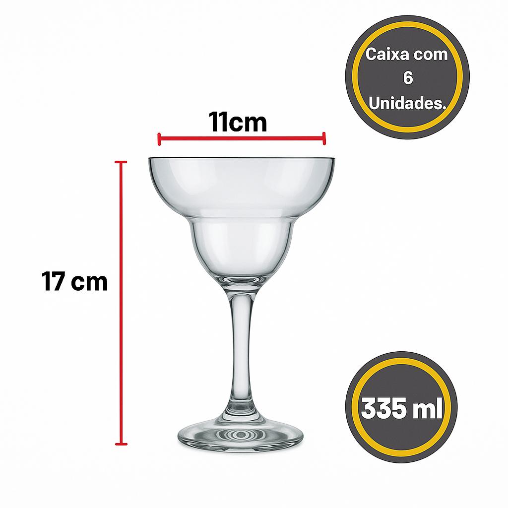 Taça Windsor Margarita Nadir 7628 - Cx 6 Unidades