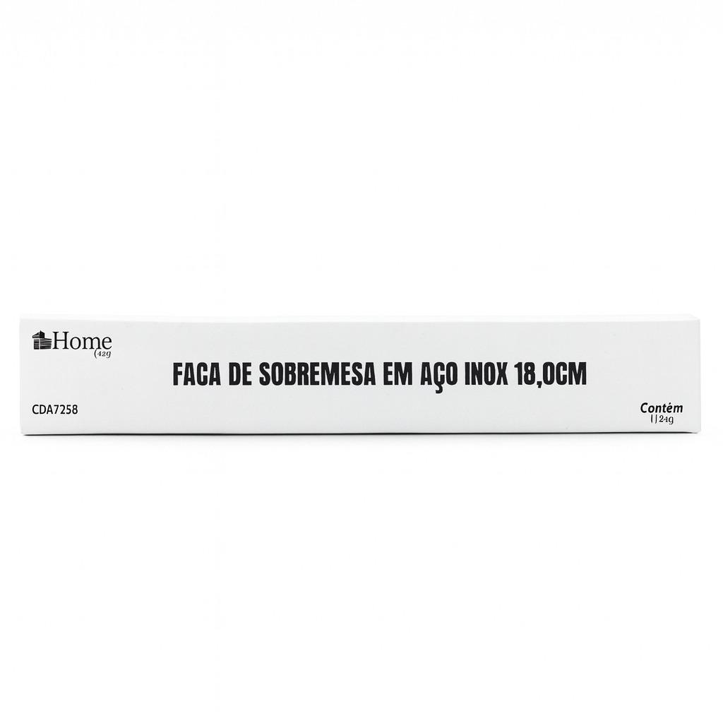 Faca De Sobremesa Inteirico 18Cm Chazak  - Cx 24 Unidades
