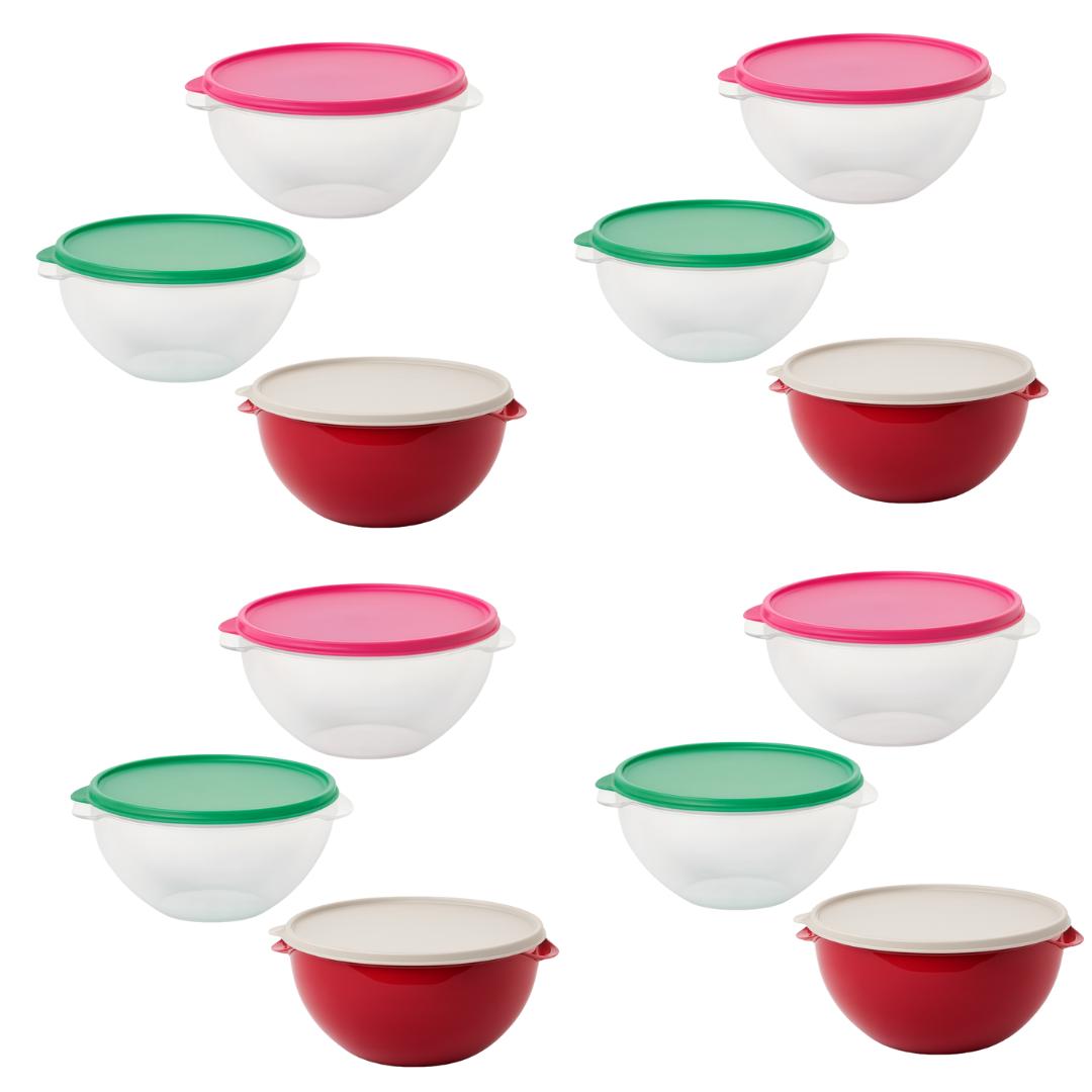Pote Redondo Hermético 1,9L Plasvale 242 - Cx 12 Unidades