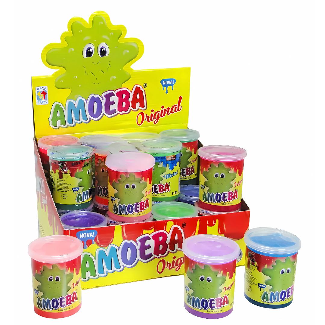 Amoeba Original Geleia De Brincar - Cx 24 Unidades