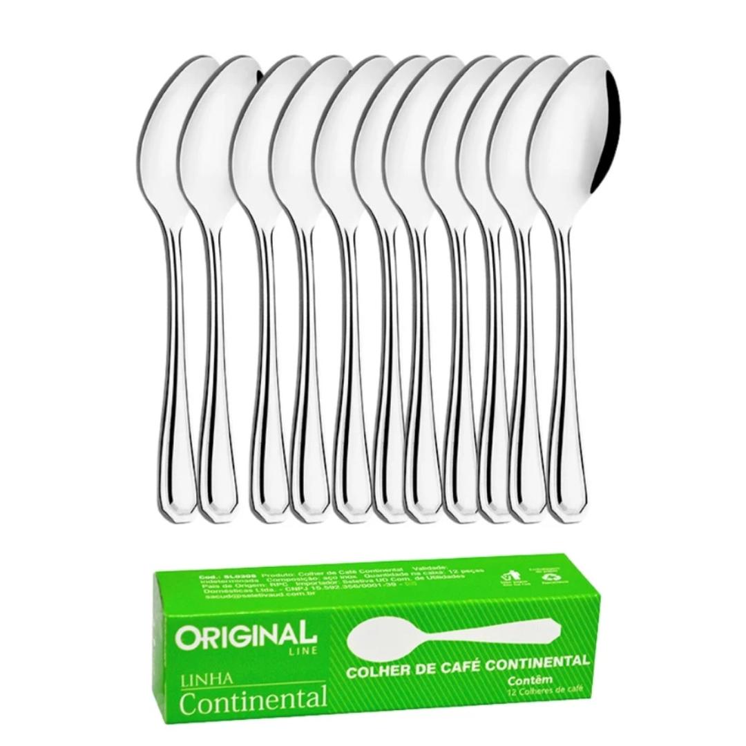 Colher Cafe Continental Original Line  - Cx 12 Unidades