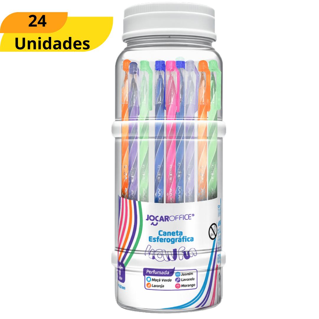 Caneta Esf 0,7Mm Perfumada Wow Fun Leo E Leo 10296 - Cx 24 Unidades
