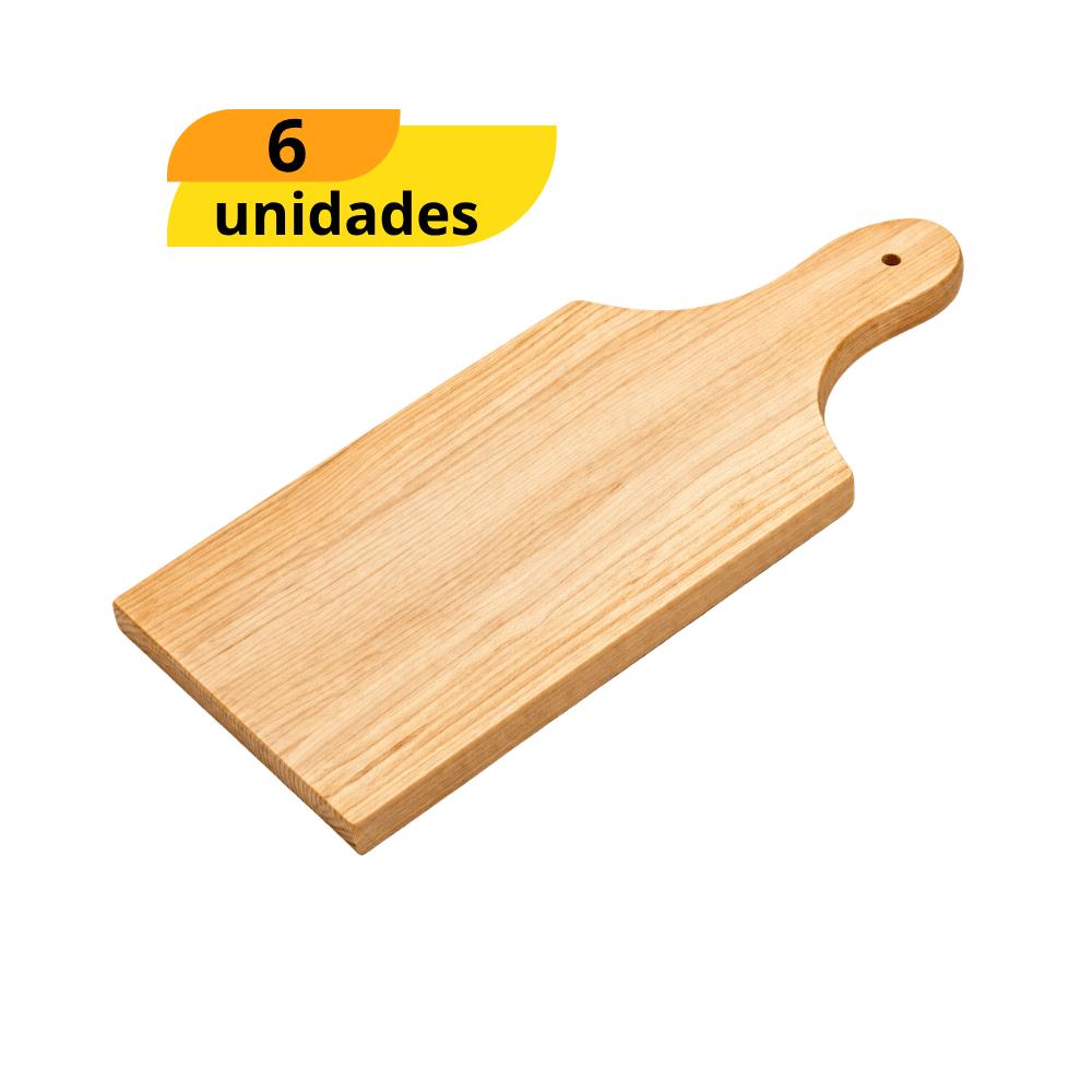 Tábua para Carne 19x40cm Nº6 Madlar - Cx 6 Unidades