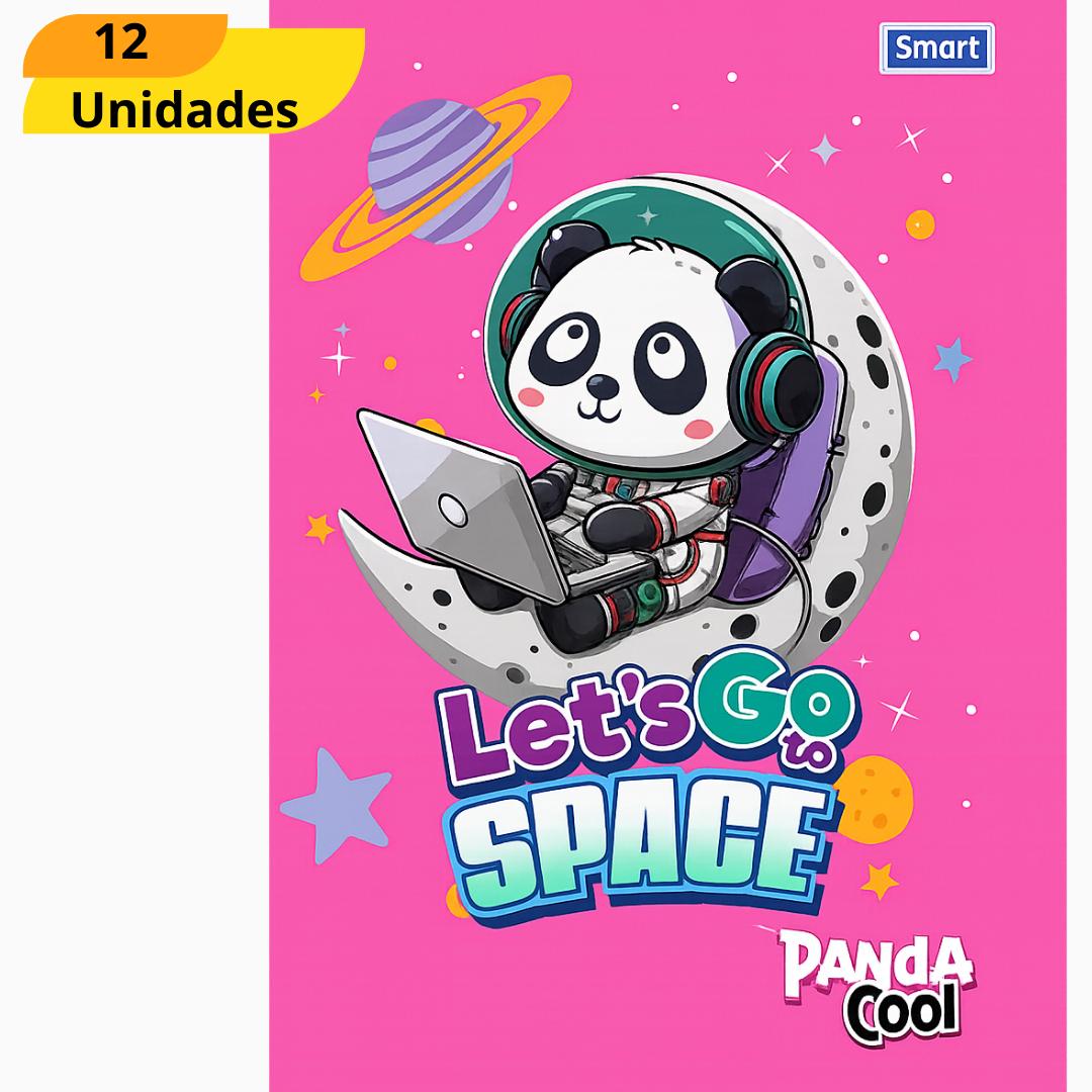 Caderno Panda Brochurao Cd 80Fls Smart Cp06549 - Cx 12 Unidades