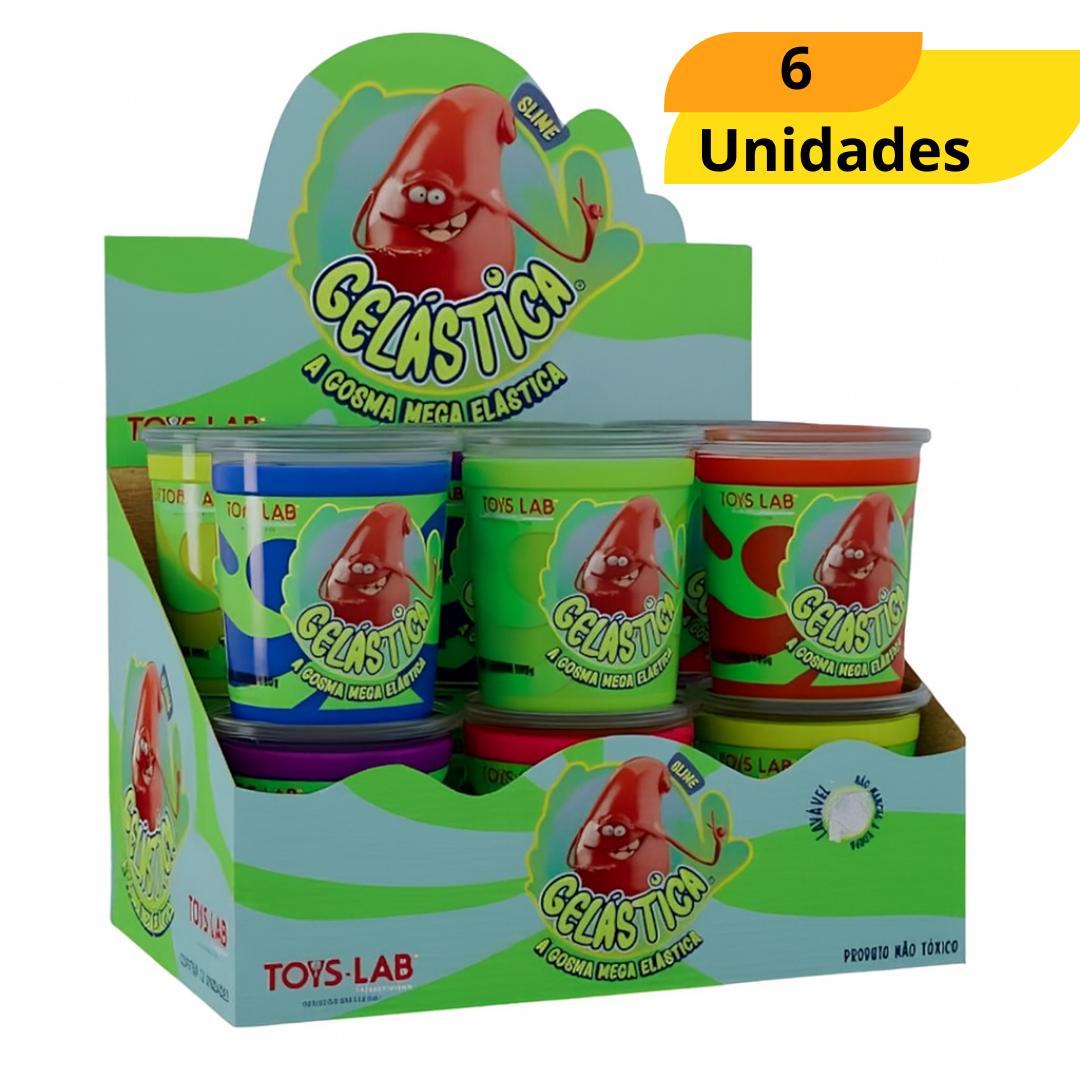 Gelastica 180Gr Toys Lab  - Cx 6 Unidades