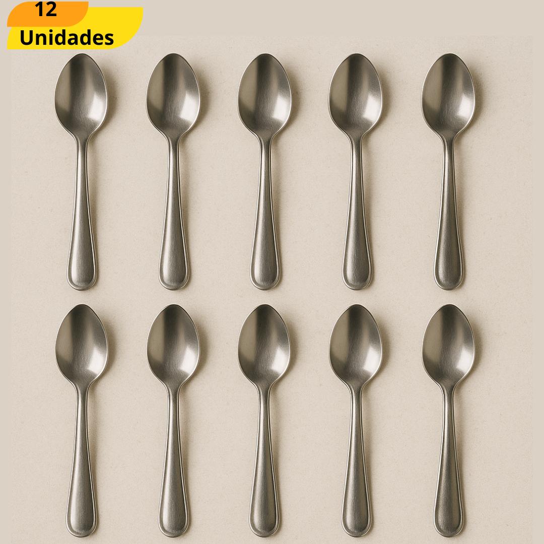 Colher De Cafe Recife Inox Chazak - Cx 12 Unidades