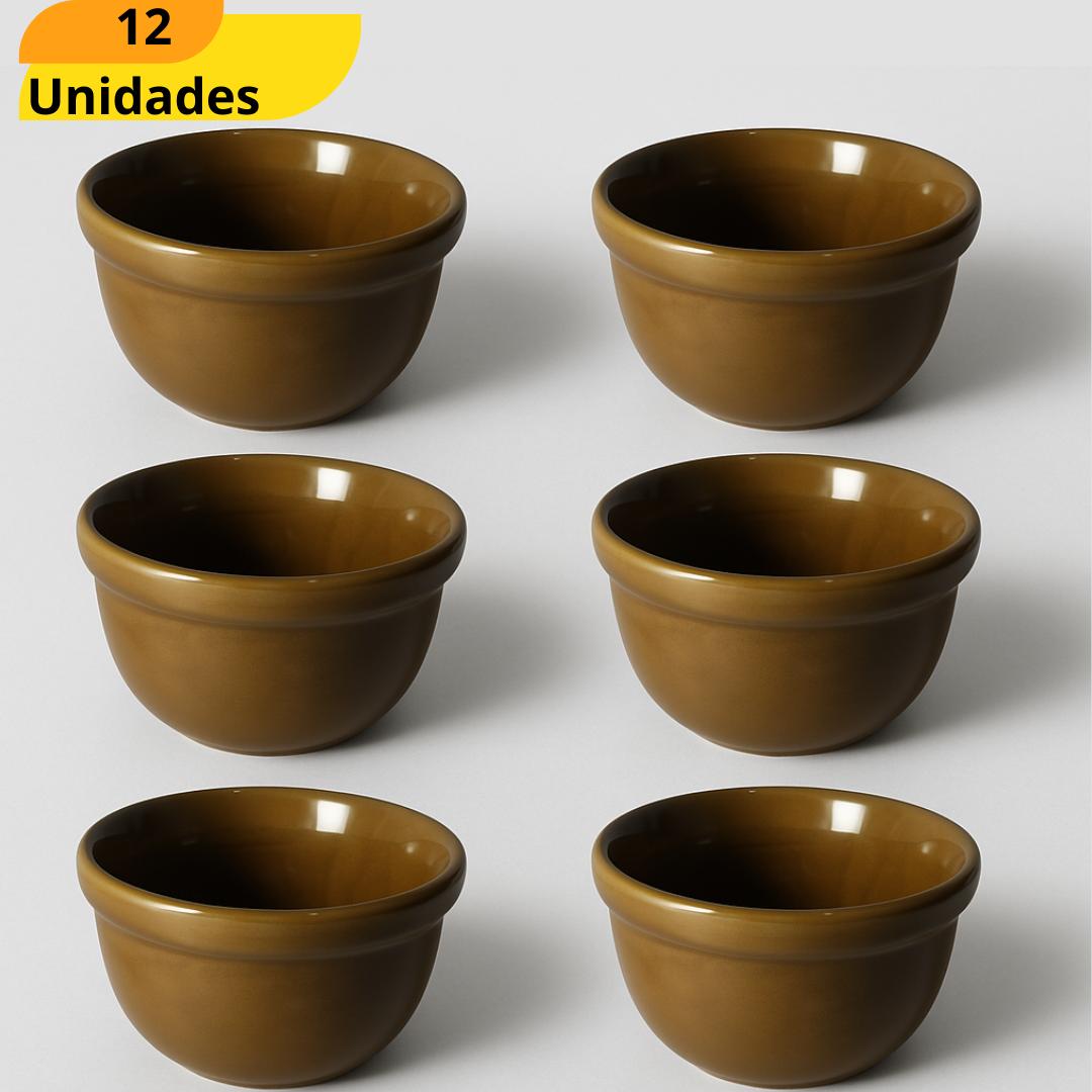 Cumbuca Média Marrom Sao Francisco 41M - Cx 12 Unidades