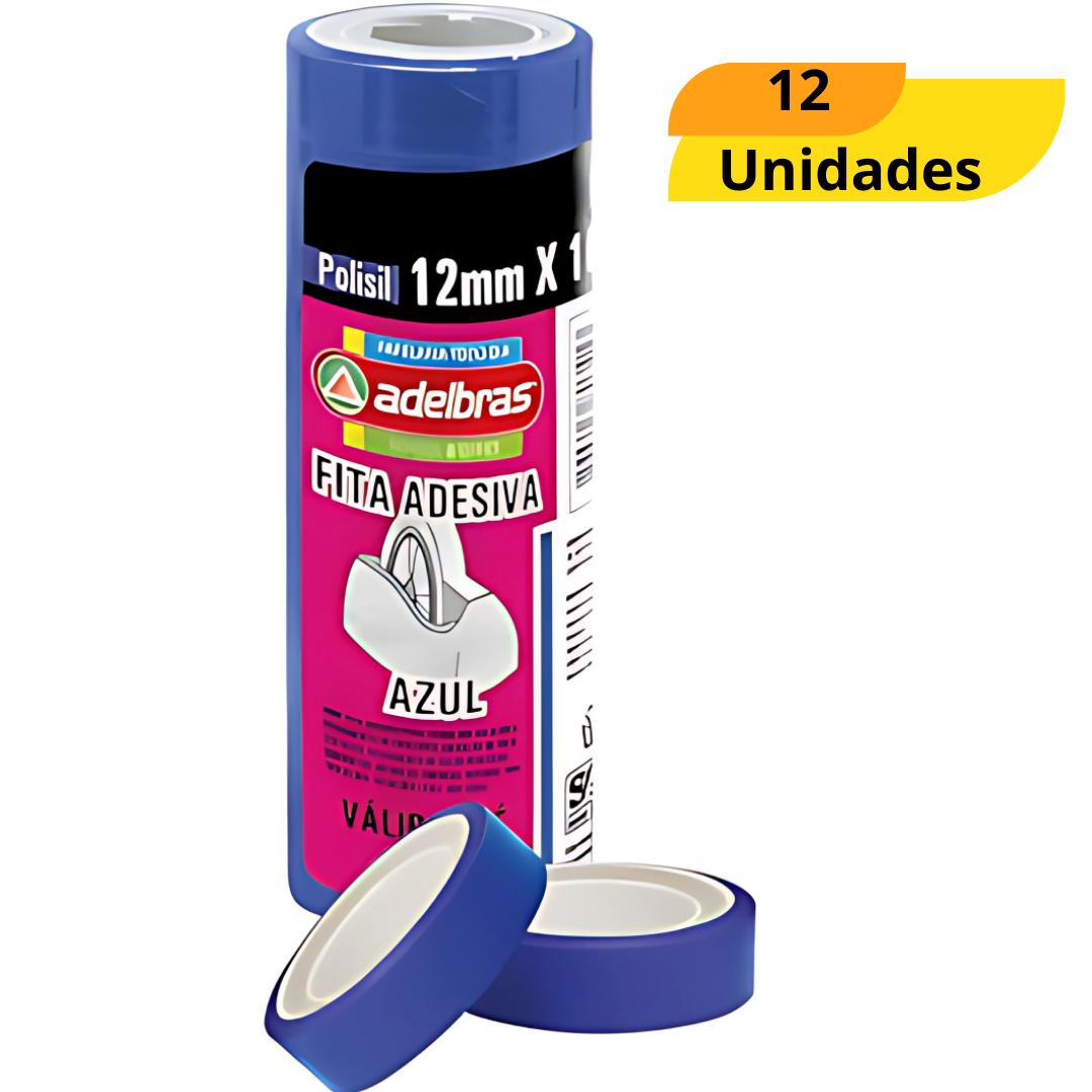 Fita Polisil Azl 12X10 Uni Adelbras  - Cx 12 Unidades