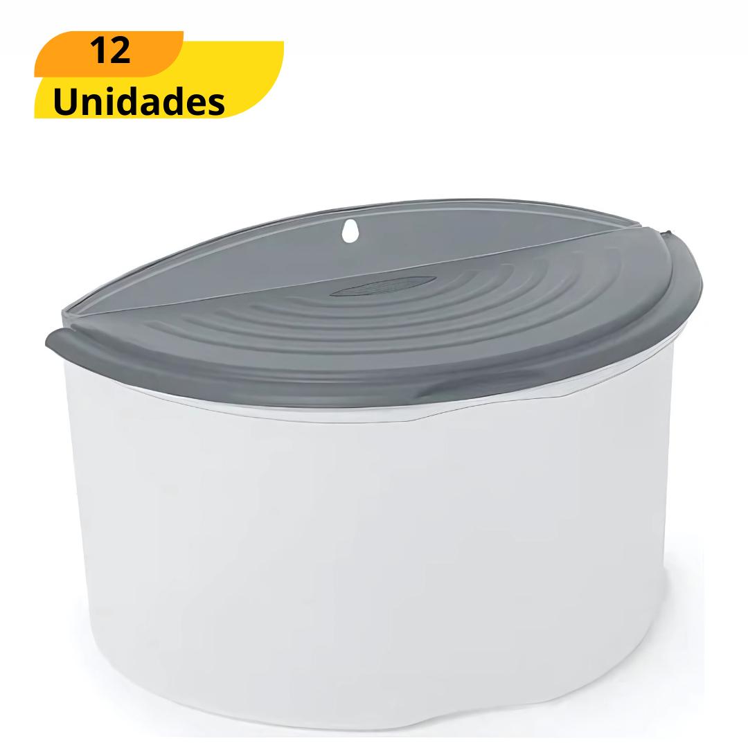 Saleiro 1L Plasvale - Cx 12 Unidades