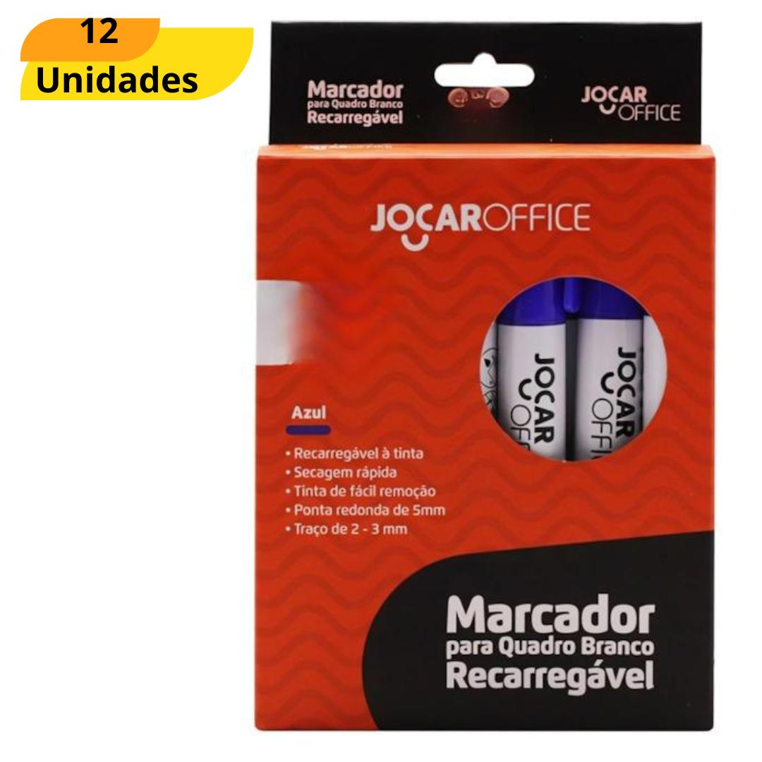 Marcador P/Qd Branco Az Leo E Leo  - Cx 12 Unidades