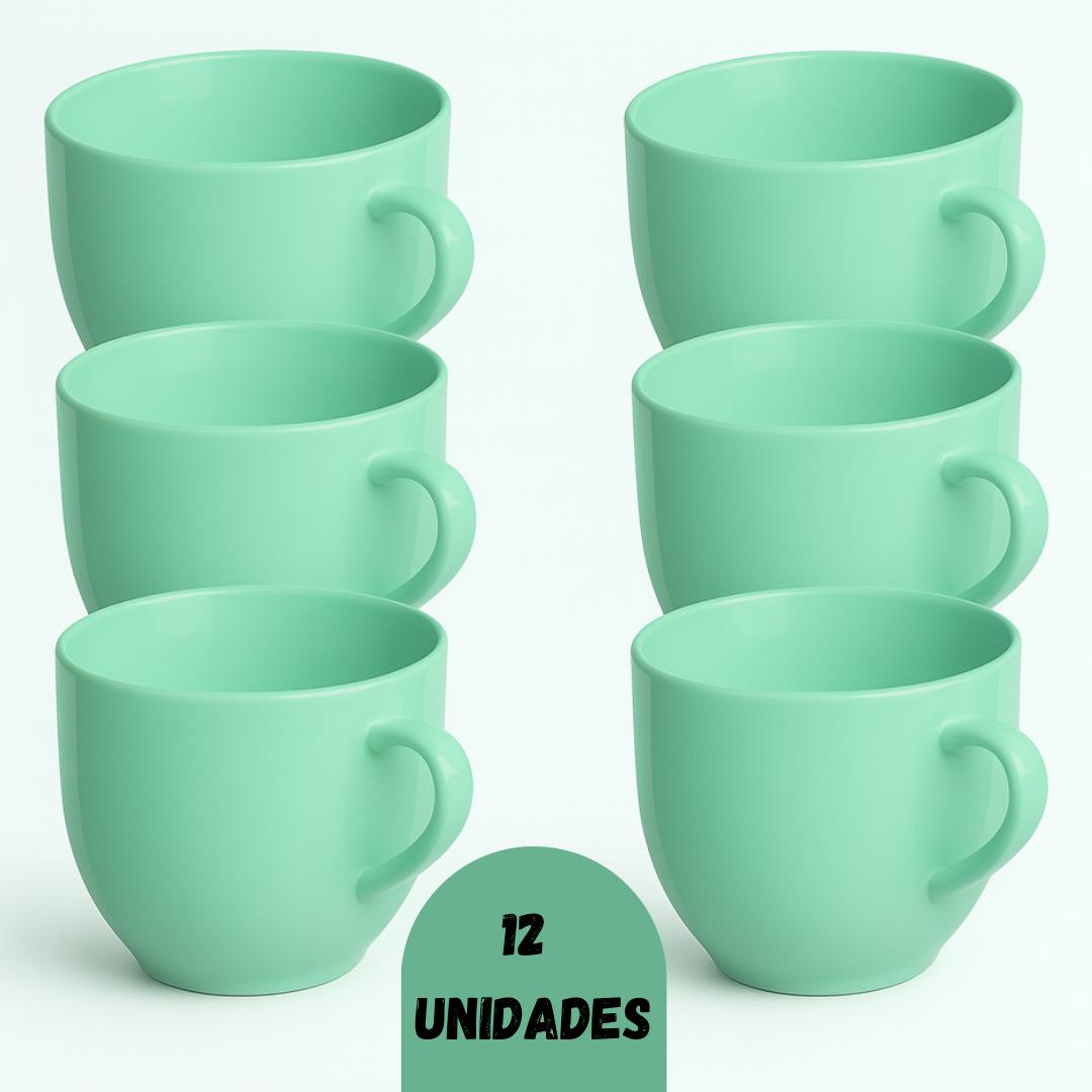 Xicara De Cafe Verde Rr - Cx 12 Unidades