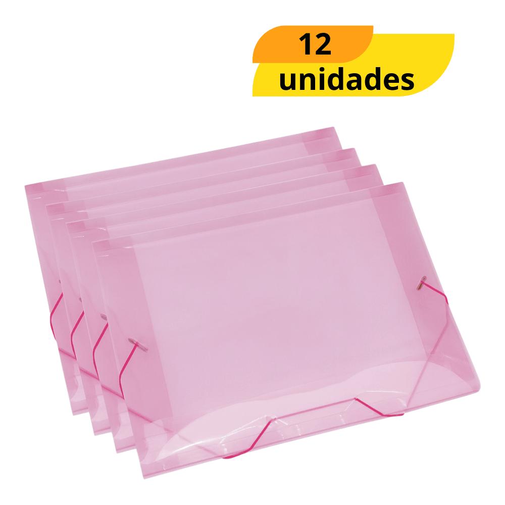 Pasta Aba Elástico Ofício Acp - Cx 12 Unidades