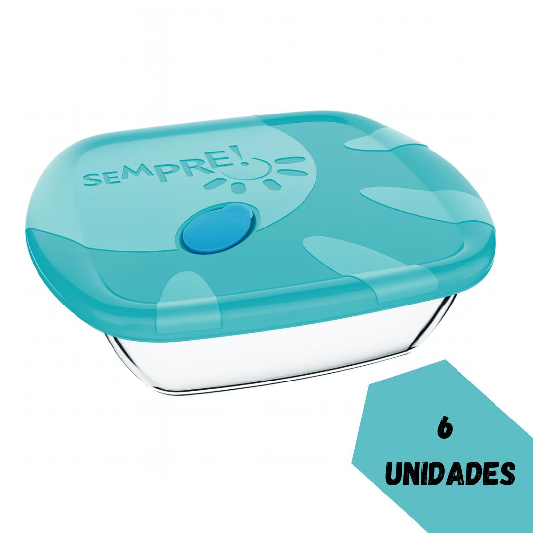 Assadeira Qd 2,4L C/Tp Nadir  - Cx 6 Unidades