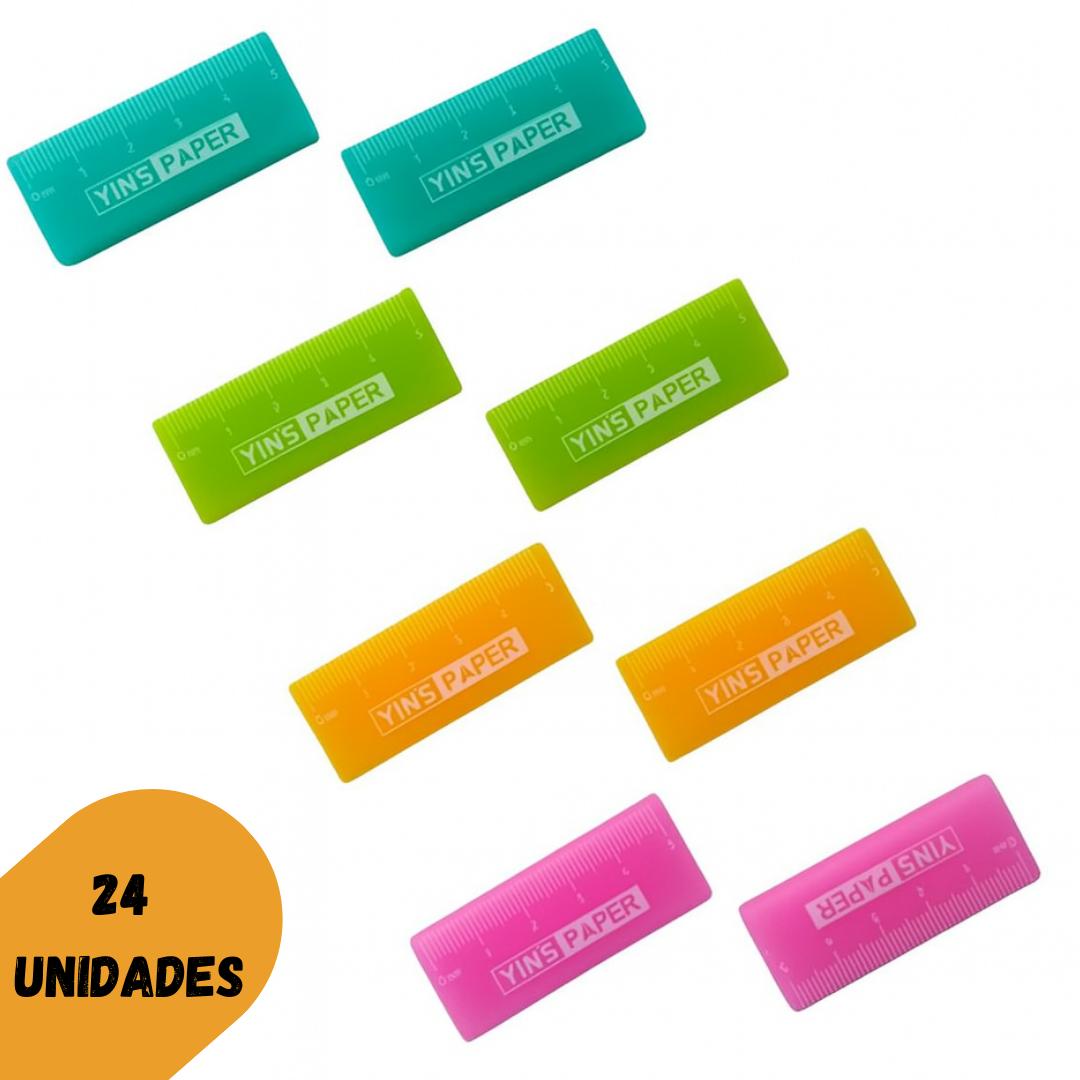 Borracha Formato De Regua Yins  - Cx 24 Unidades