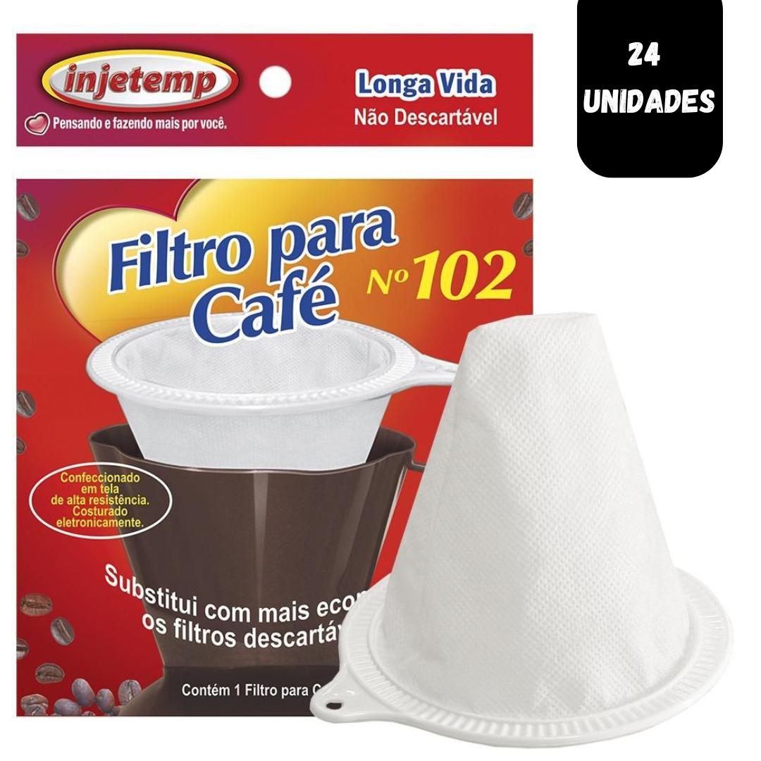 Filtro Lv P/Cafe Tm102 Injetemp  - Cx 24 Unidades
