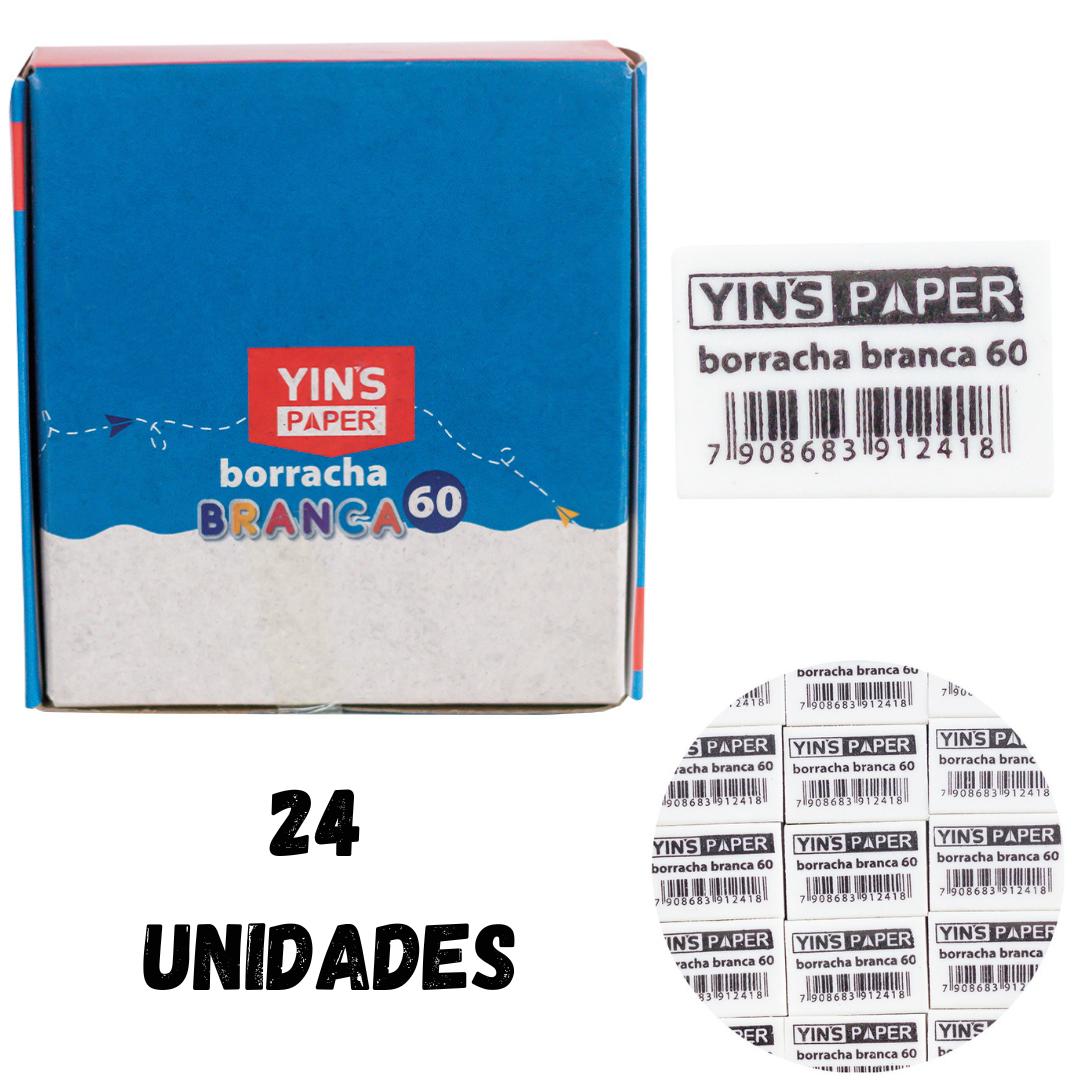 Borracha Branca 60 - Cx 24 Unidades