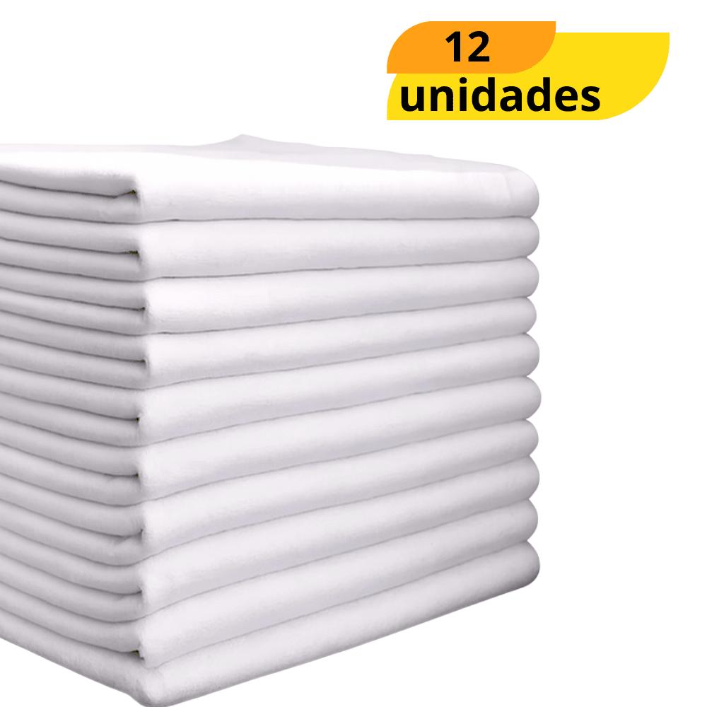 Pano De Algodão Duplo Etamer - Cx 12 Unidades