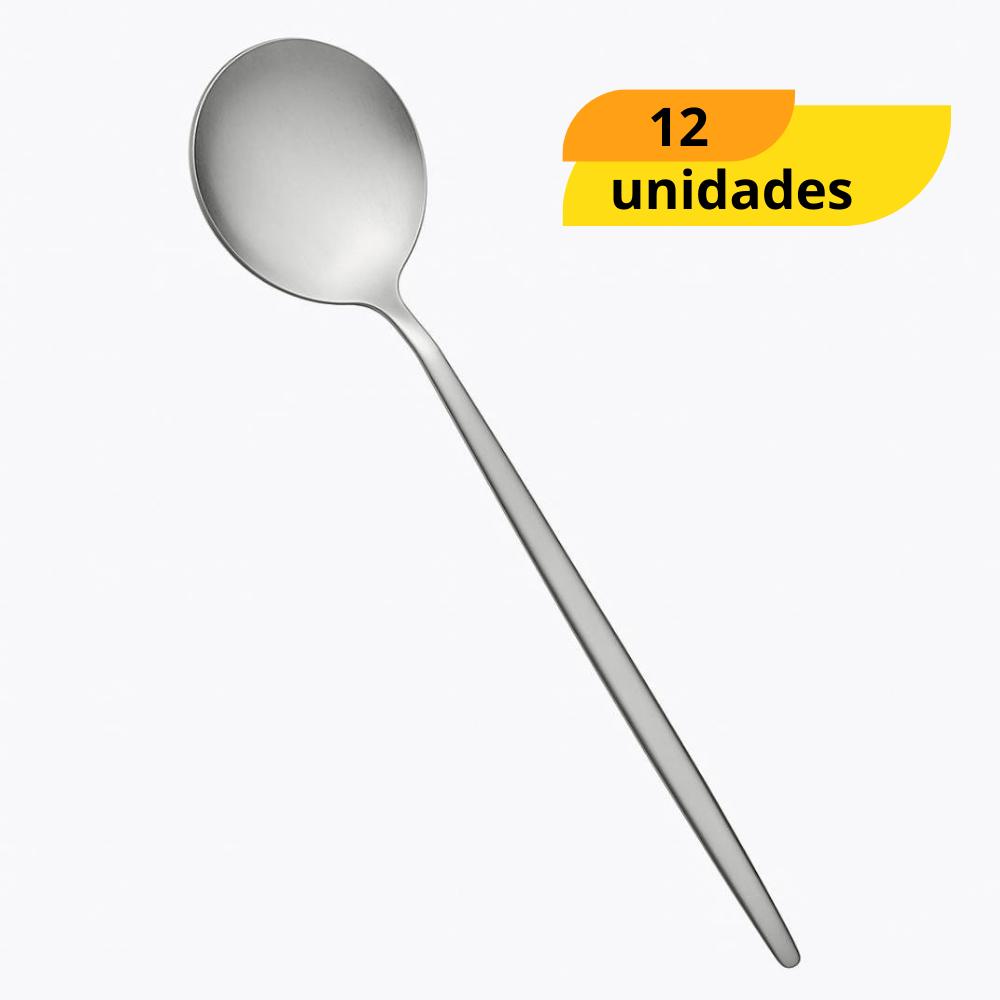 Colher De Mesa Chazak - Cx 12 Unidades