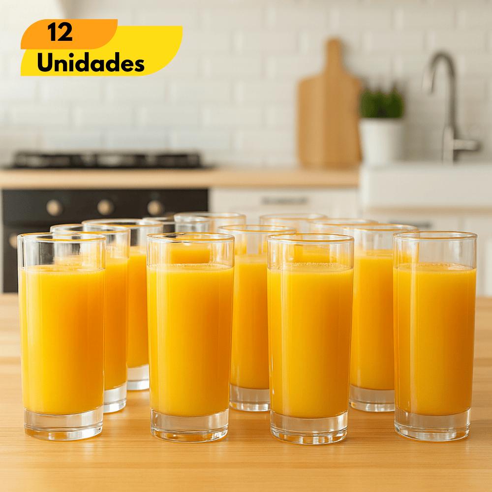 Copo Cylinder Tubo 320Ml - Cx 12 Unidades