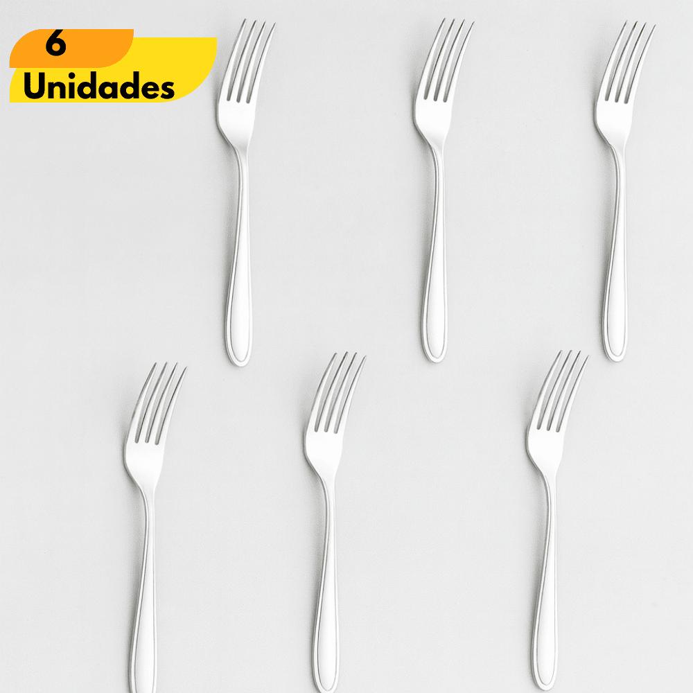 Garfo De Mesa Inteirico 19,4Cm Chazak Cda - Cx 6 Unidades