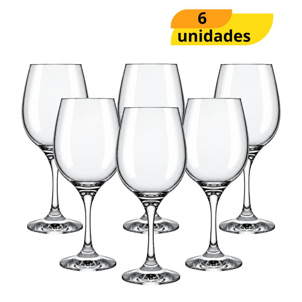 Taça Grande Barone Água 490ml Nadir - Cx 6 Unidades