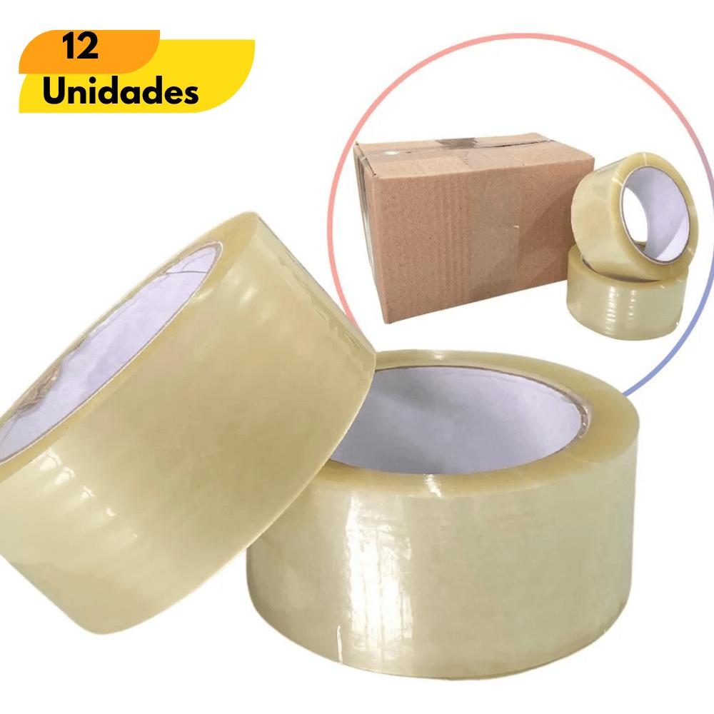 Fita Adesiva Transparente 48Mm X 40M Yins - Cx 12 Unidades