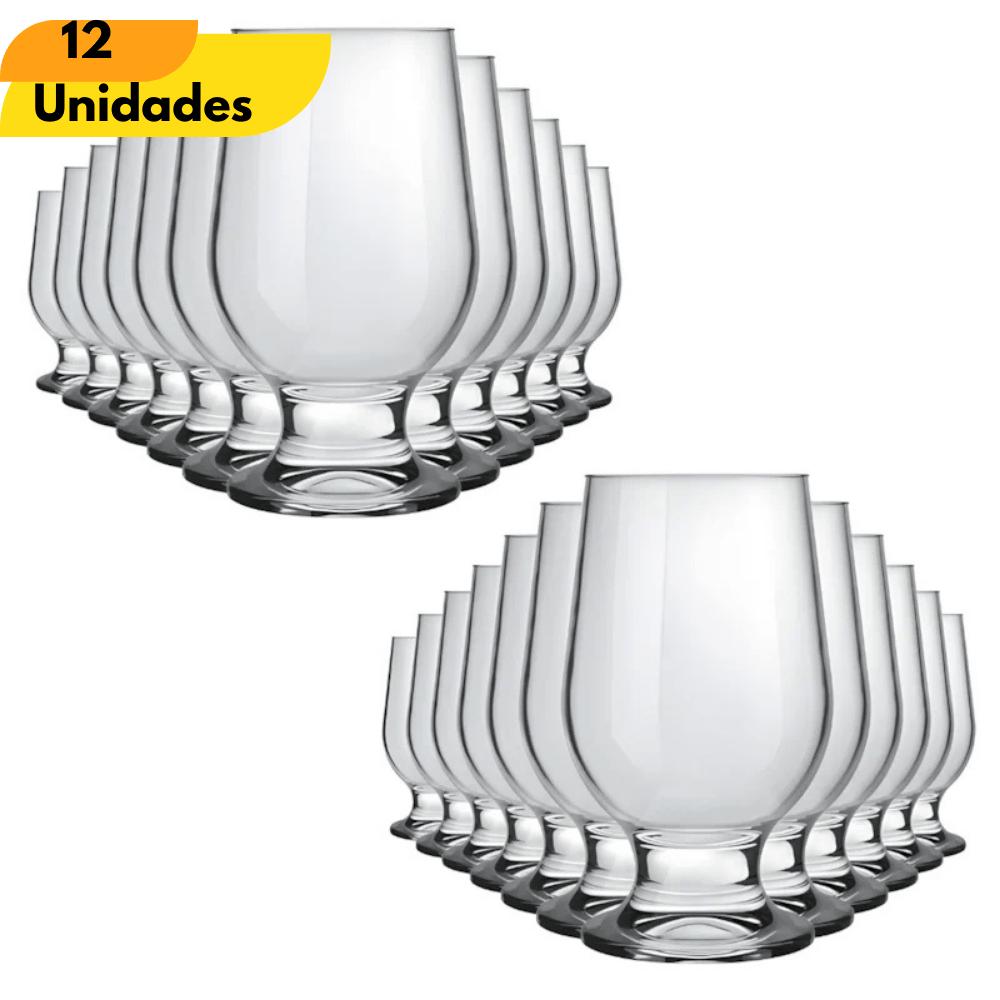 Taça Paulista Cerveja 300Ml Nadir - Cx 12 Unidades