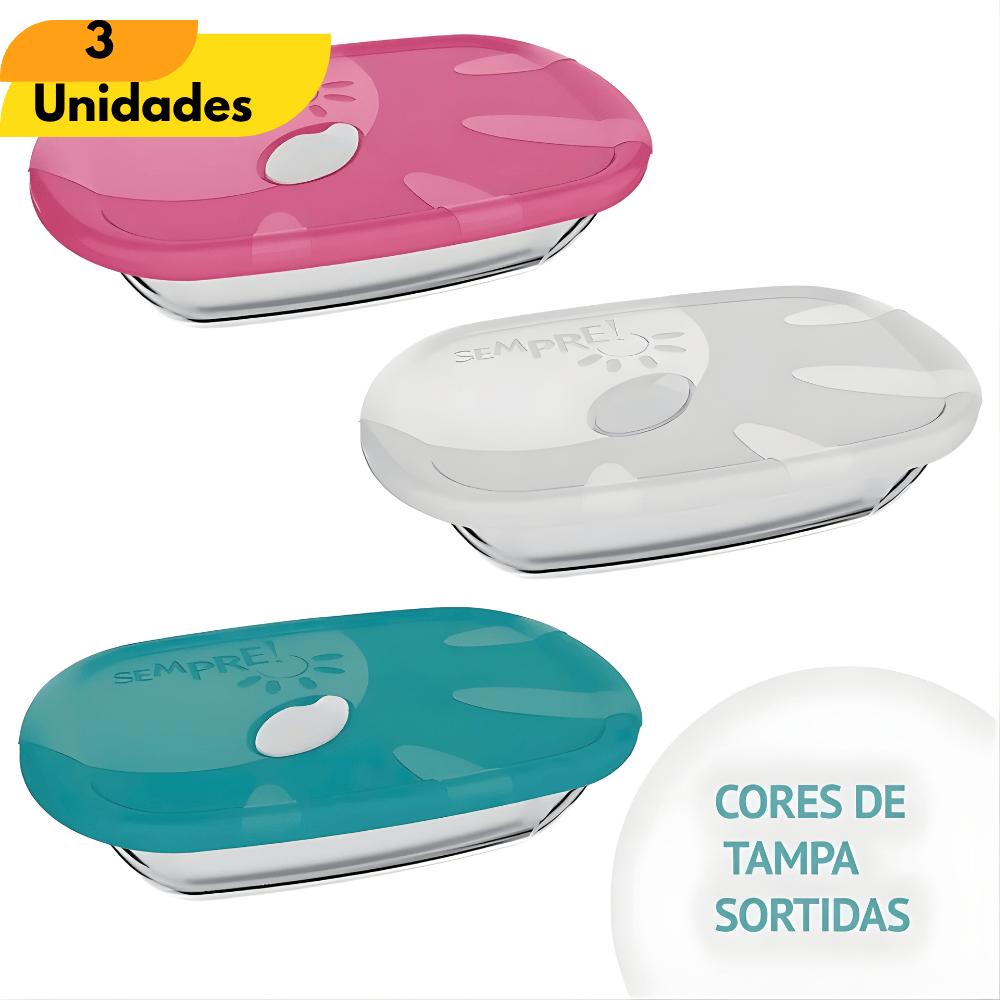 Assadeira Rt 1,8L C/Tp - Cx 3 Unidades