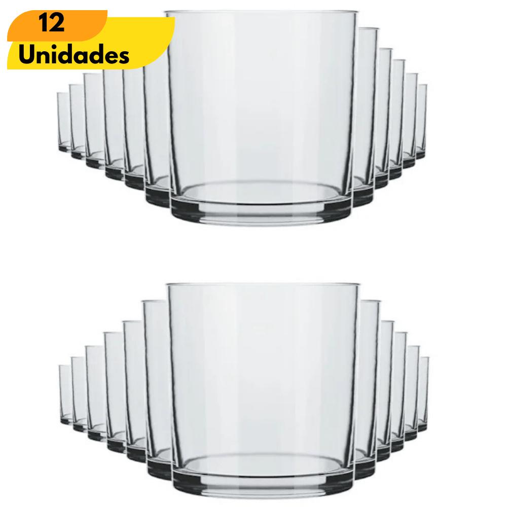 Copo Cylinder Rocks 320Ml -  Cx 12 Unidades