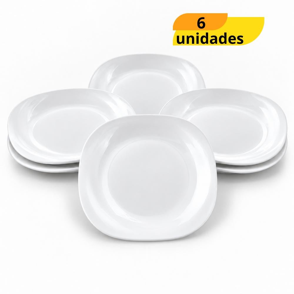 Prato Opaline Plaza Raso 27cm Nadir - Cx 6 Unidades