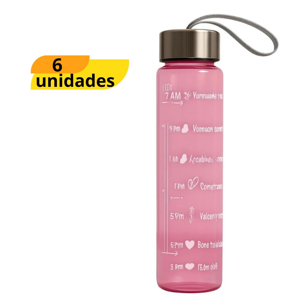 Garrafa Plástica 380Ml - Cx 6 Unidades
