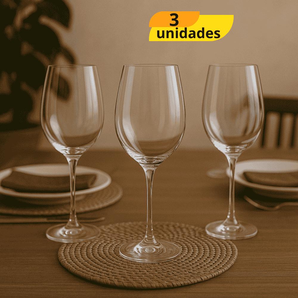 Taça Imperatriz Degustação 600Ml  Nadir - Cx 3 Unidades