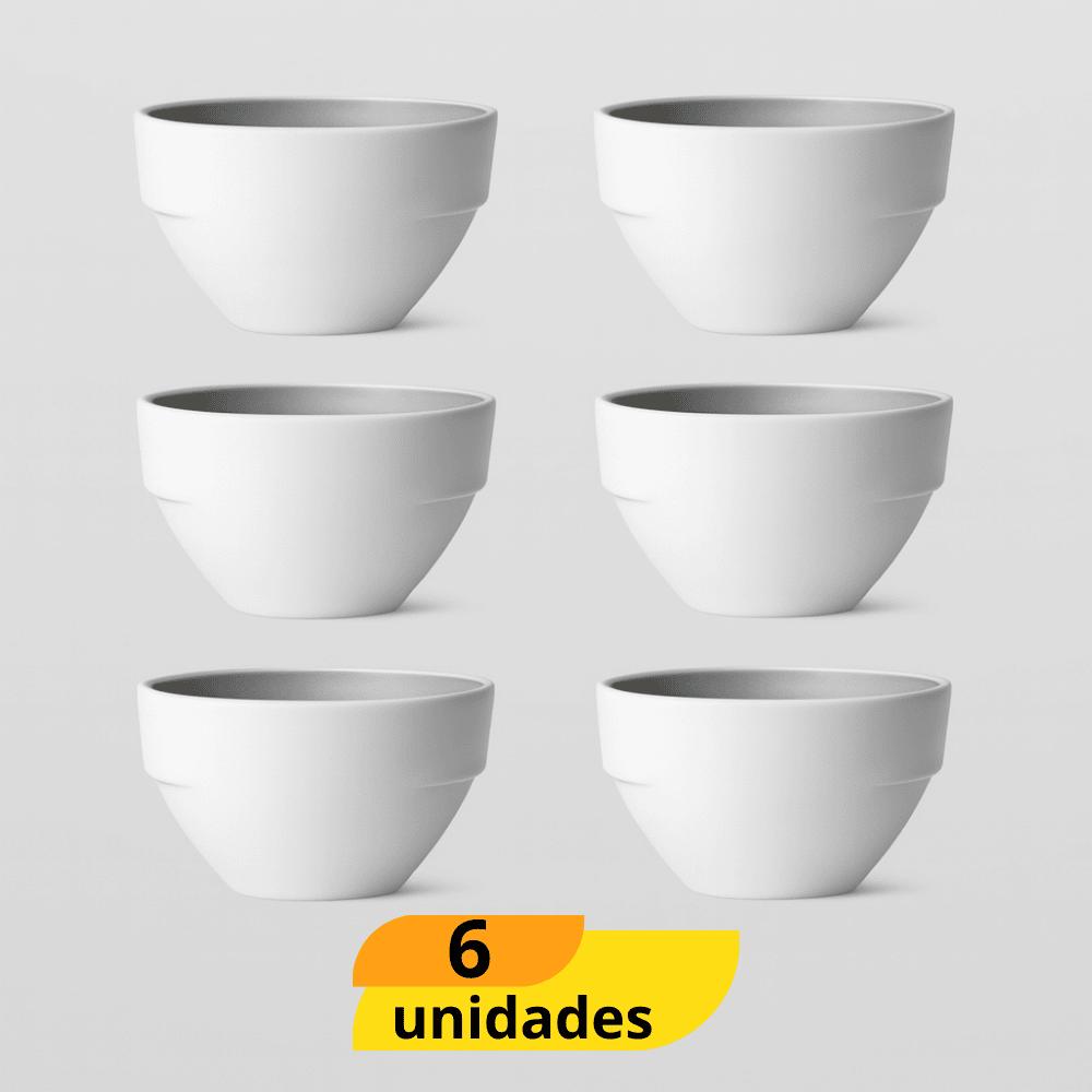 Tigela 3 Abas 10Cm Premium Utilgoods - Cx 6 Unidades