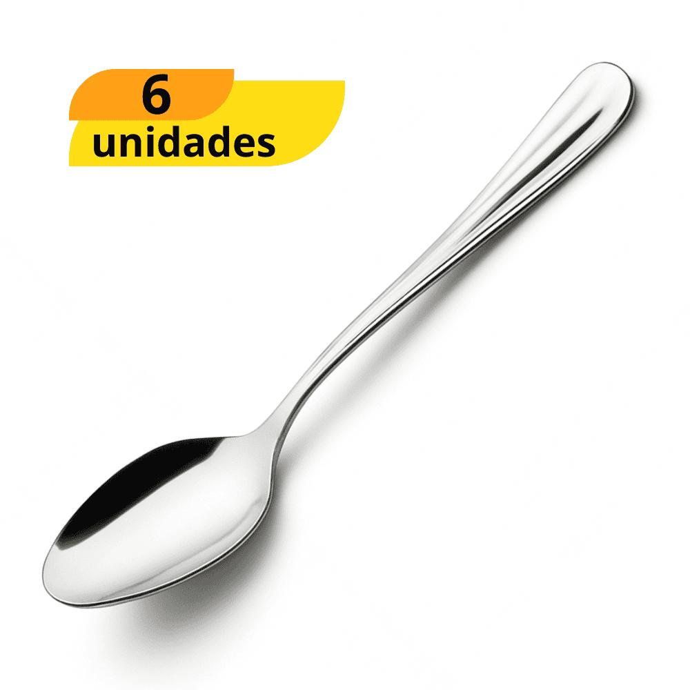 Colher De Sobremesa Chazak - Cx 6 Unidades