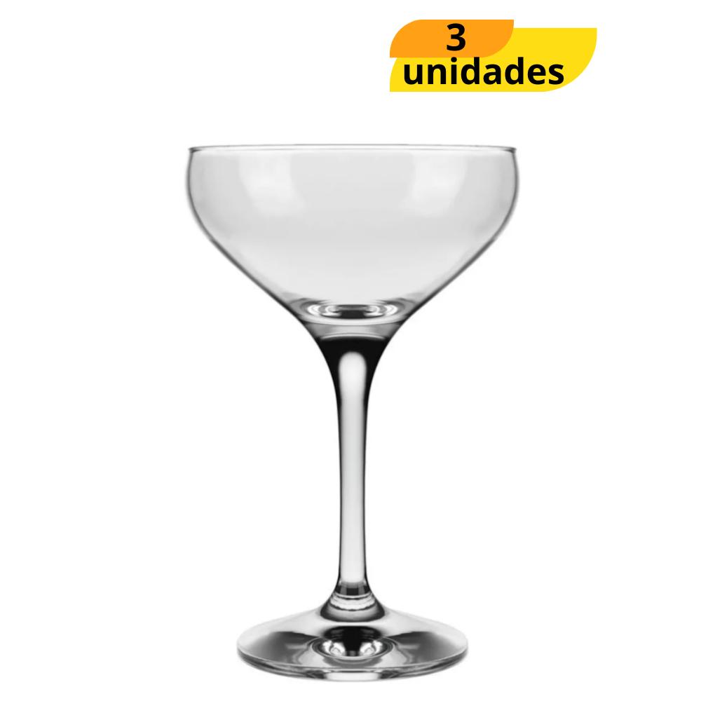 Taça Mistic 220Ml Nadir - Cx 3 Unidades