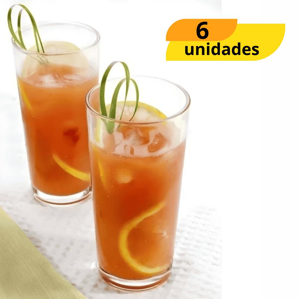 Copo Cylinder Agua E Suco 300Ml - Cx 6 Unidades